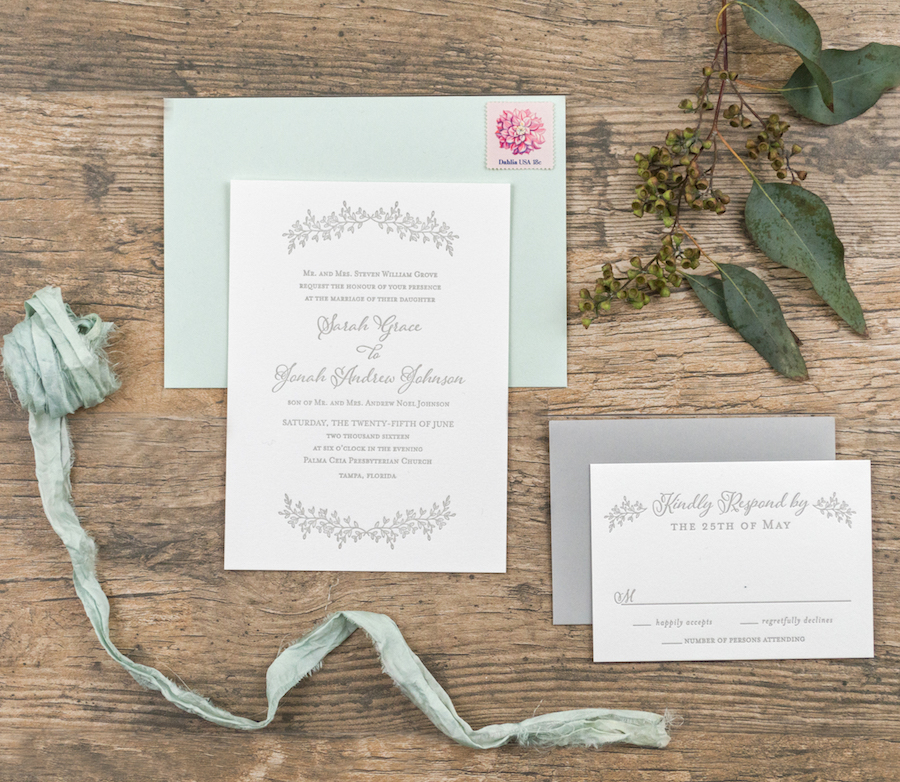 European Inspired Spring Wedding Invitation Trends by St Pete Wedding Invitation Designer AP Design Co