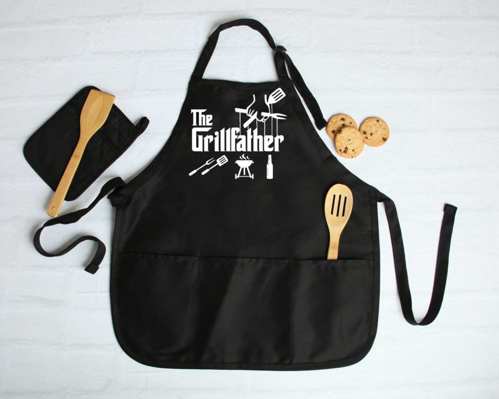 Father's Day Wedding Gift Godfather Grill Apron