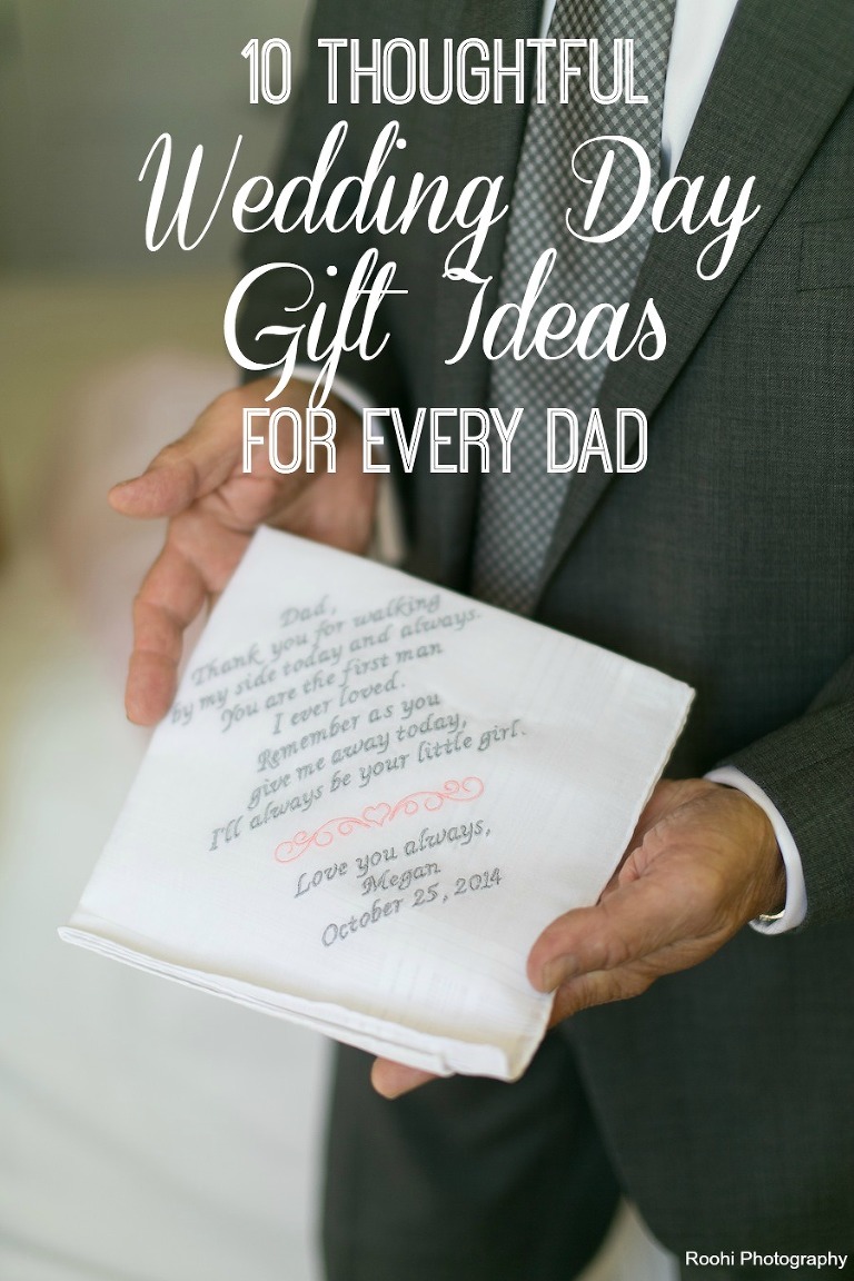 wedding gifts for dad