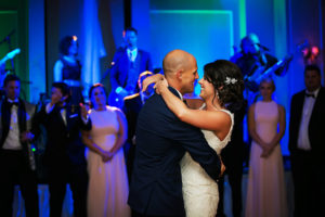 Wedding Reception Bride and Groom First Dance | Tampa Wedding Photographer Limelight Photography
