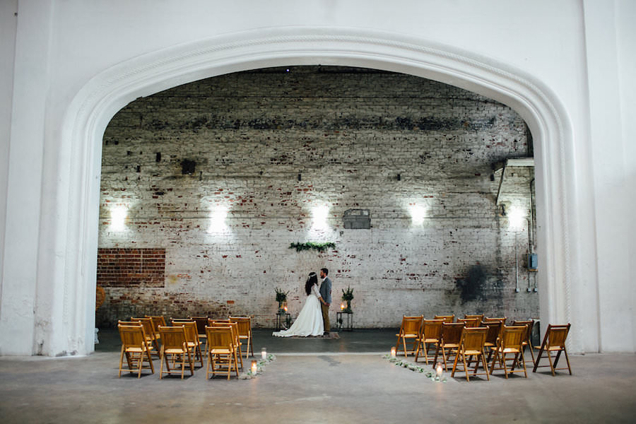 Indoor, Tampa Bohemian-Nature Inspired Wedding Ceremony