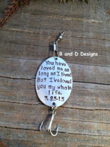 Father of the Bride Personalized Fishing Lure “You Have Loved Me As Long As I Lived But I’ve Loved You My Whole Life” | Father’s Day Gift Ideas | Marry Me Tampa Bay