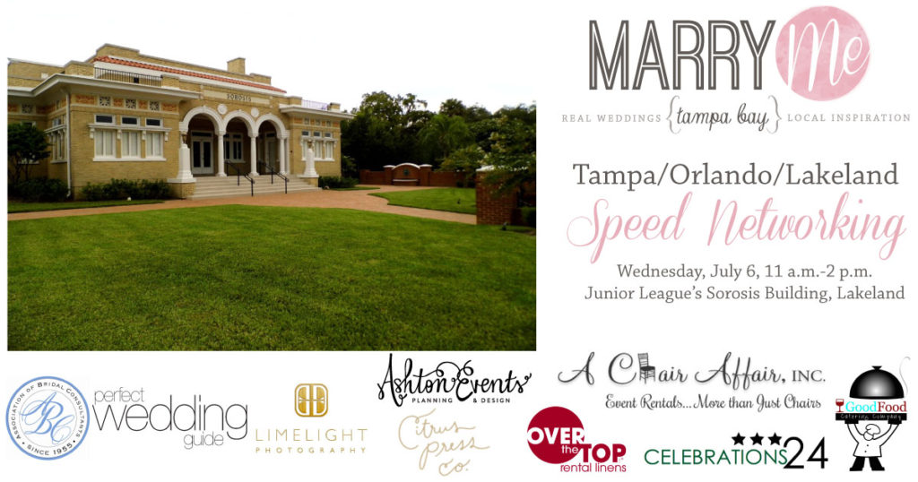 Tampa Lakeland Orlando Wedding Networking Event | Lakeland Wedding Venue Sorosis Building