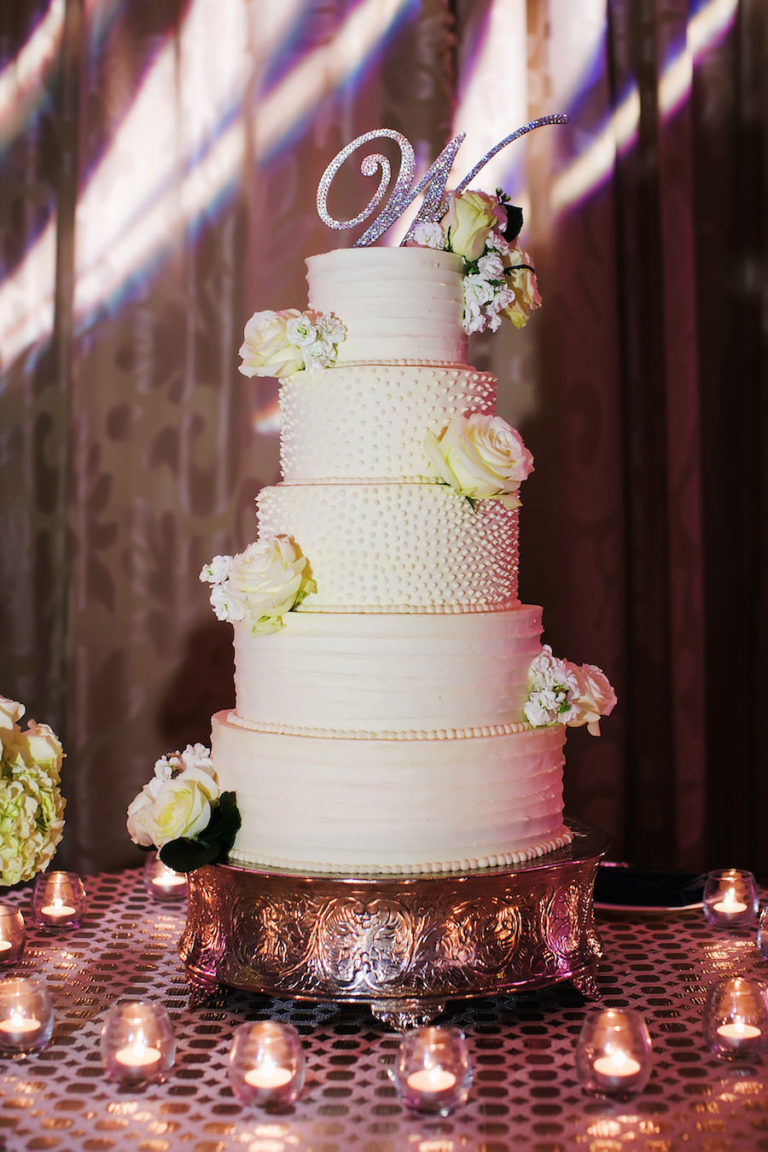 Elegant Navy Blue, Silver And Ivory Downtown St. Pete Wedding | Vinoy ...