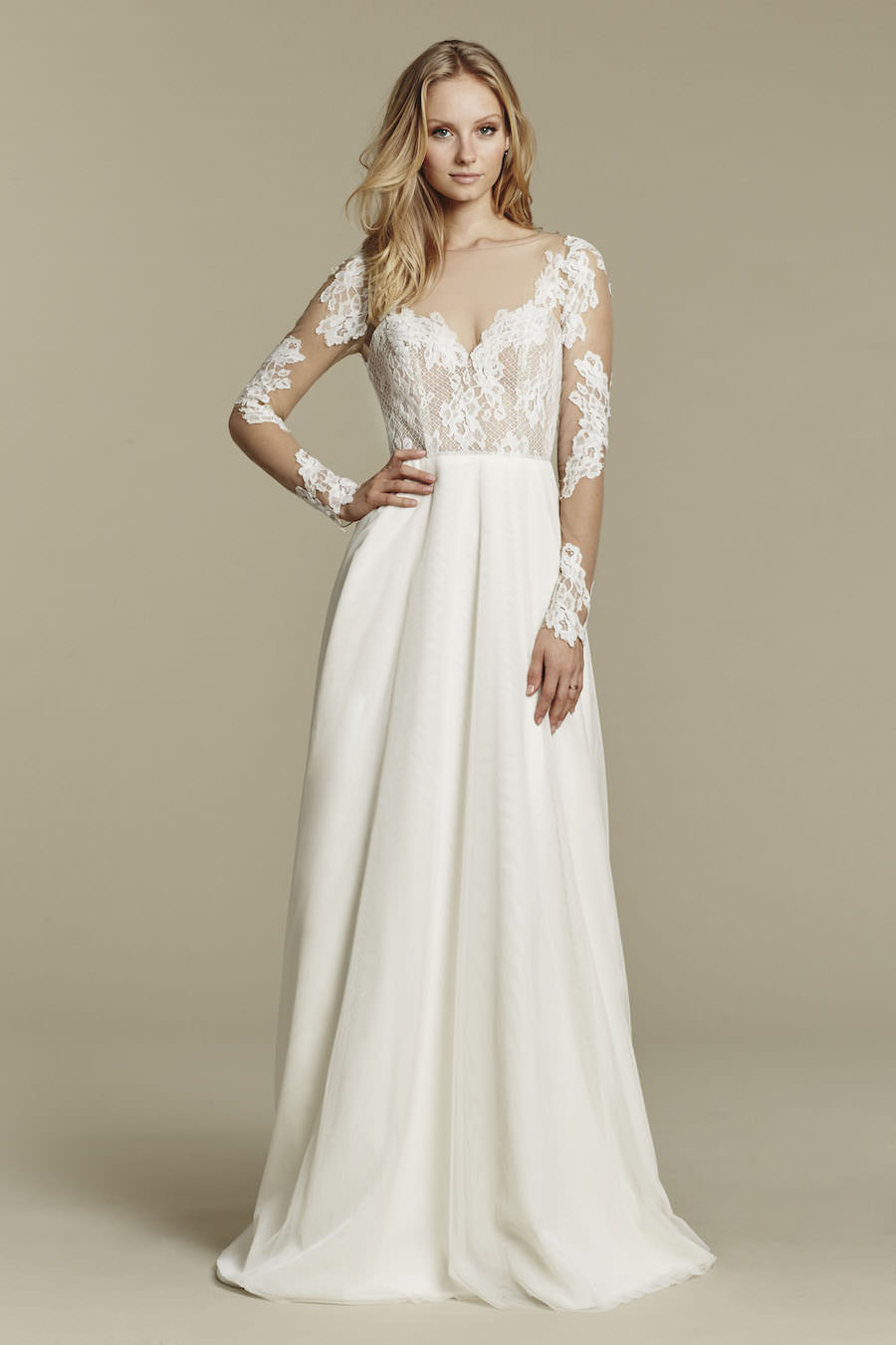 Ginger Dress | Blush by Hayley Paige Lace Wedding Dress from Blush Bridal Sarasota