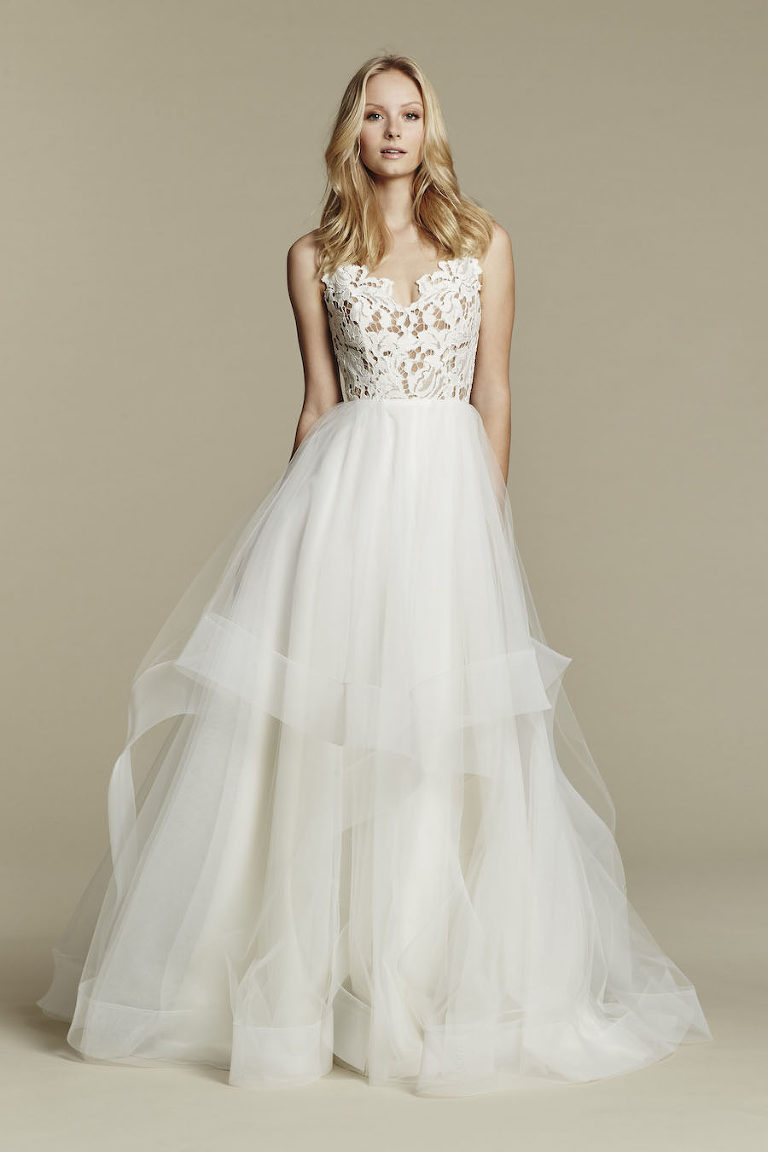 Designer Couture Lace Wedding Dress Inspiration Blush Bridal