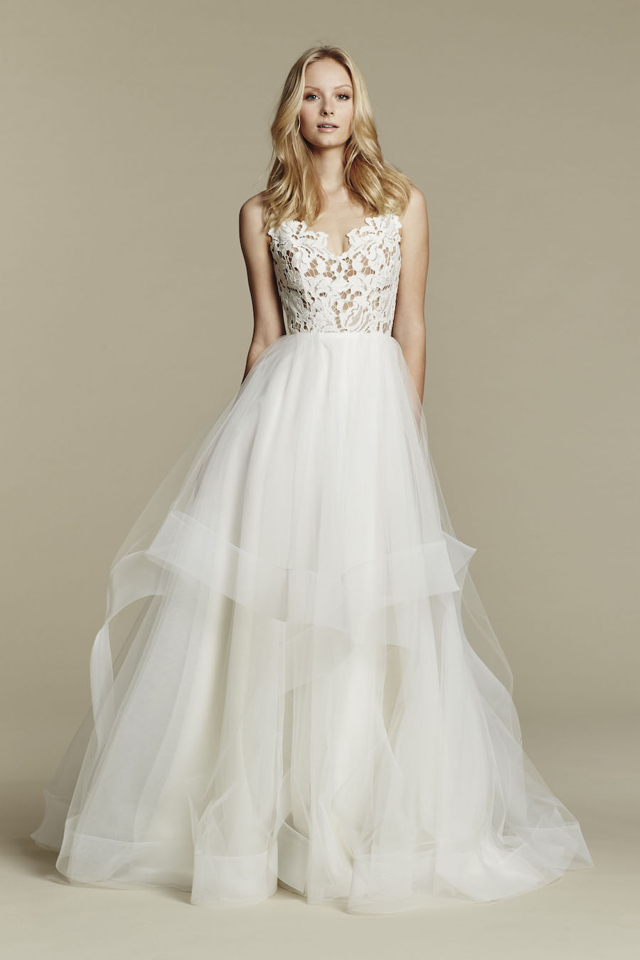 Blush by Hayley Paige Lace Wedding Dress from Blush Bridal Sarasota