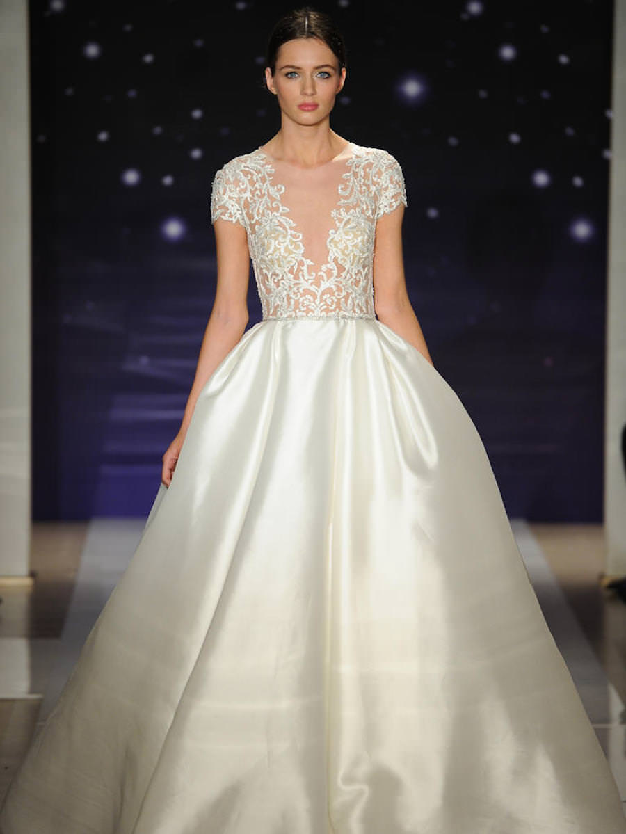 Lace Reem Acra Wedding Dress from Blush Bridal Sarasota