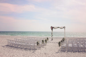 Anna Maria Island Waterfront Beach Wedding Ceremony | Sarasota Wedding Planner Exquisite Events