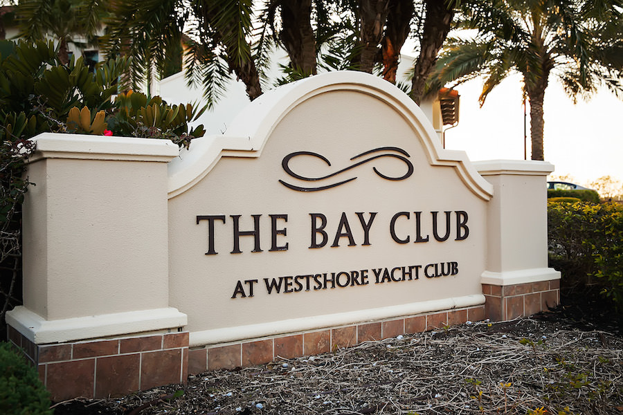 Waterfront South Tampa Nautical Wedding Venue | Westshore Yacht Club Marina