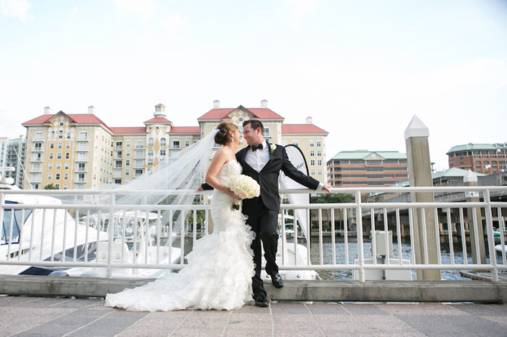 Elegant Waterfront Downtown Tampa Wedding Tampa Marriott Waterside