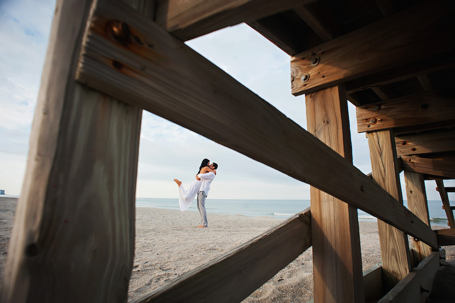 Outdoor, Clearwater Beach Engagement Session | Clearwater Wedding Photographer Limelight Photography