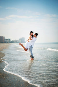 Outdoor, Waterfront Clearwater Beach Engagement Session | Clearwater Wedding Photographer Limelight Photography