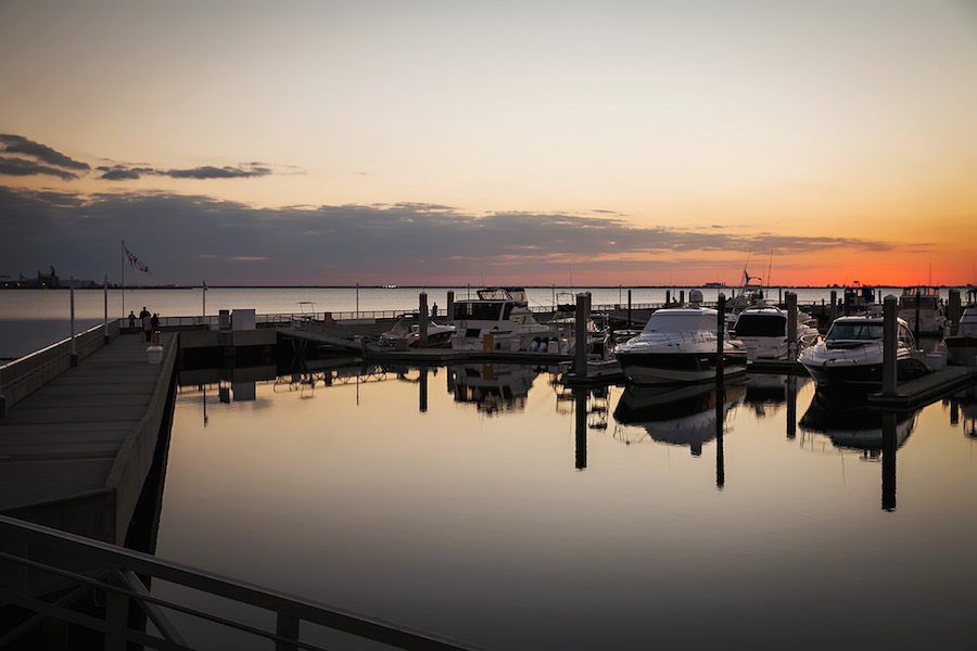 Waterfront South Tampa Nautical Wedding Venue | Westshore Yacht Club Marina