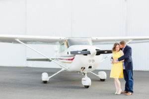 Airport, Travel Inspired Engagement Session with Airplane | Lakeland Wedding and Engagement Photographer Ailyn La Torre Photography