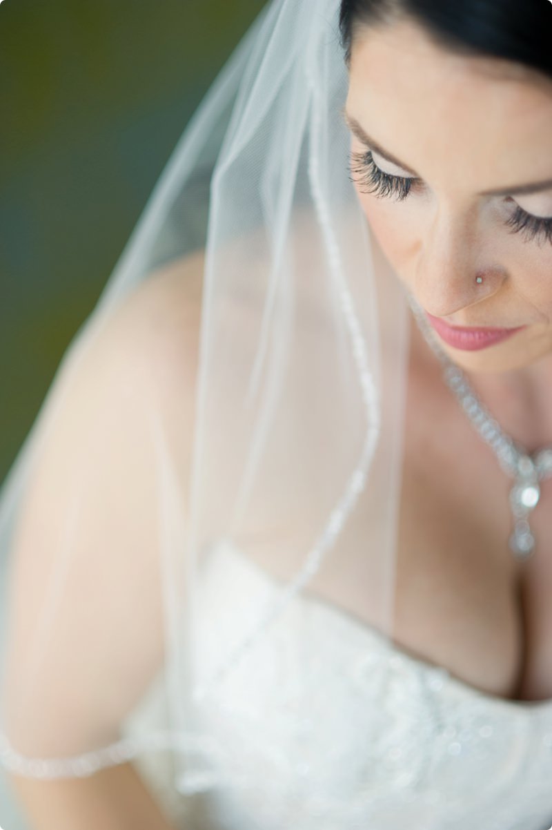 Bridal Hair and Makeup and Strapless, Beaded Wedding Dress and Veil | St. Petersburg Wedding Hair and Makeup Michele Renee the Studio | St. Petersburg Wedding Photographer Andi Diamond Photography
