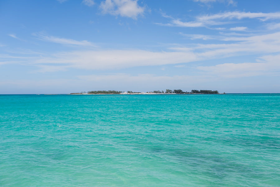 Outdoor Private Beach Wedding Ceremony Sandals Royal Bahamian Bahamas Destination Honeymoon and Wedding | Wedding Photographer AlexisJuneWeddings