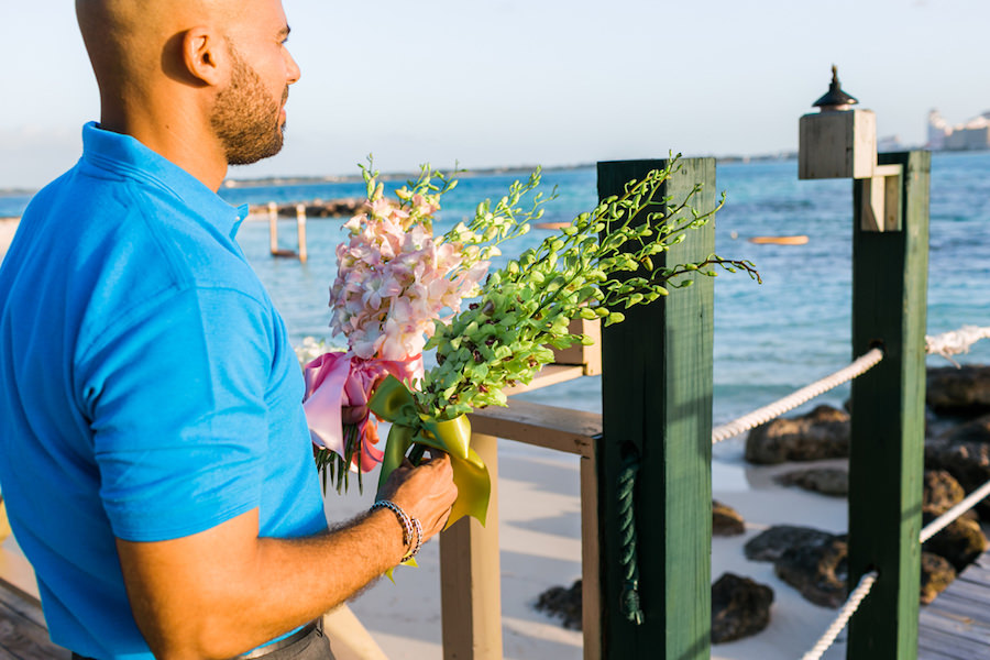 Outdoor Beach Wedding Sandals Royal Bahamian Bahamas Destination Honeymoon and Wedding | Wedding Photographer AlexisJuneWeddings