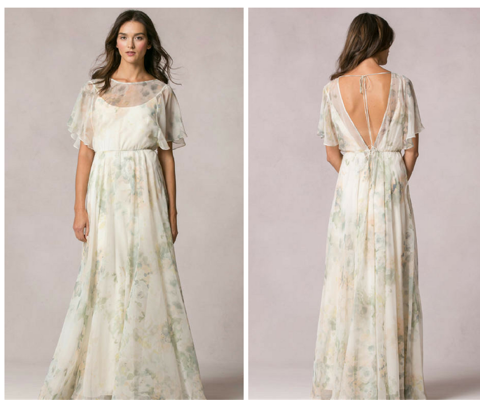 Jenny Yoo Peyton Print Watercolor Bridesmaid Dress at Bella Bridesmaids Tampa