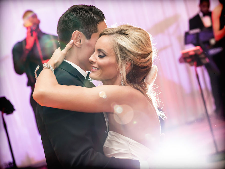 Bride and Groom First Dance at Wedding Reception