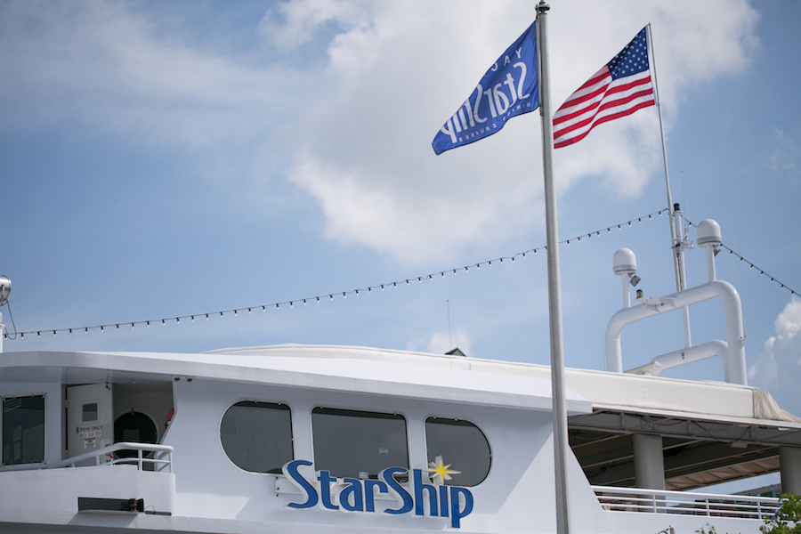 Clearwater Waterfront Wedding Venue Yacht Starship Sensation