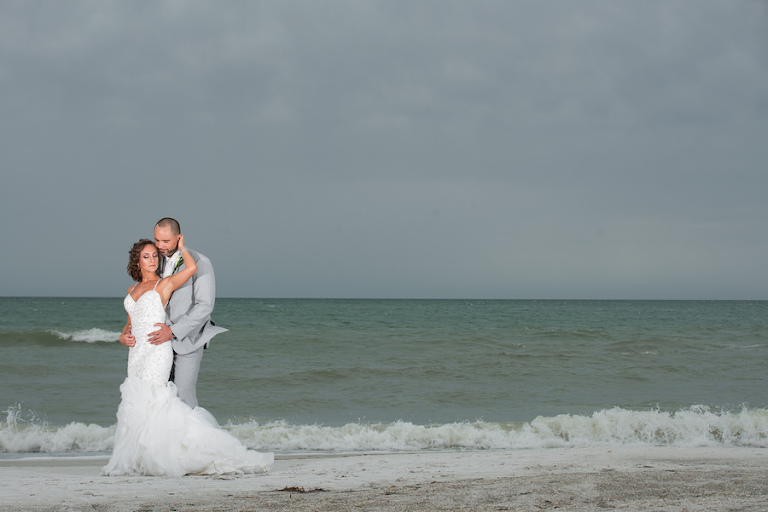 Glamorous, Rose Gold, St. Pete Beach Wedding | Sirata Beach Resort