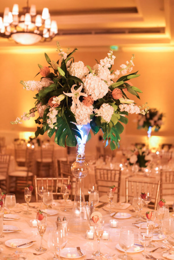 Elegant Coral and Gold Clearwater Beach Wedding | Sandpearl Resort