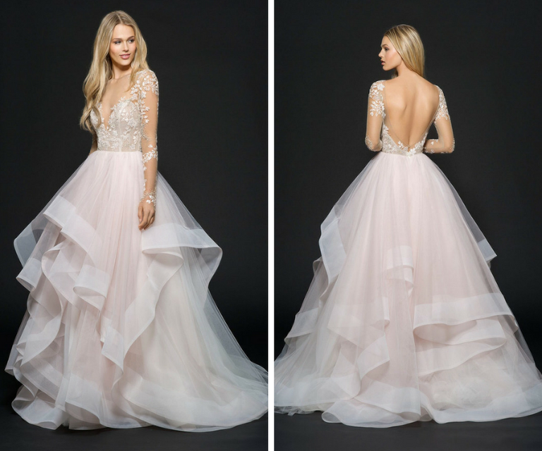 Designer Tampa Bay  Couture Long Sleeve Wedding  Dress  