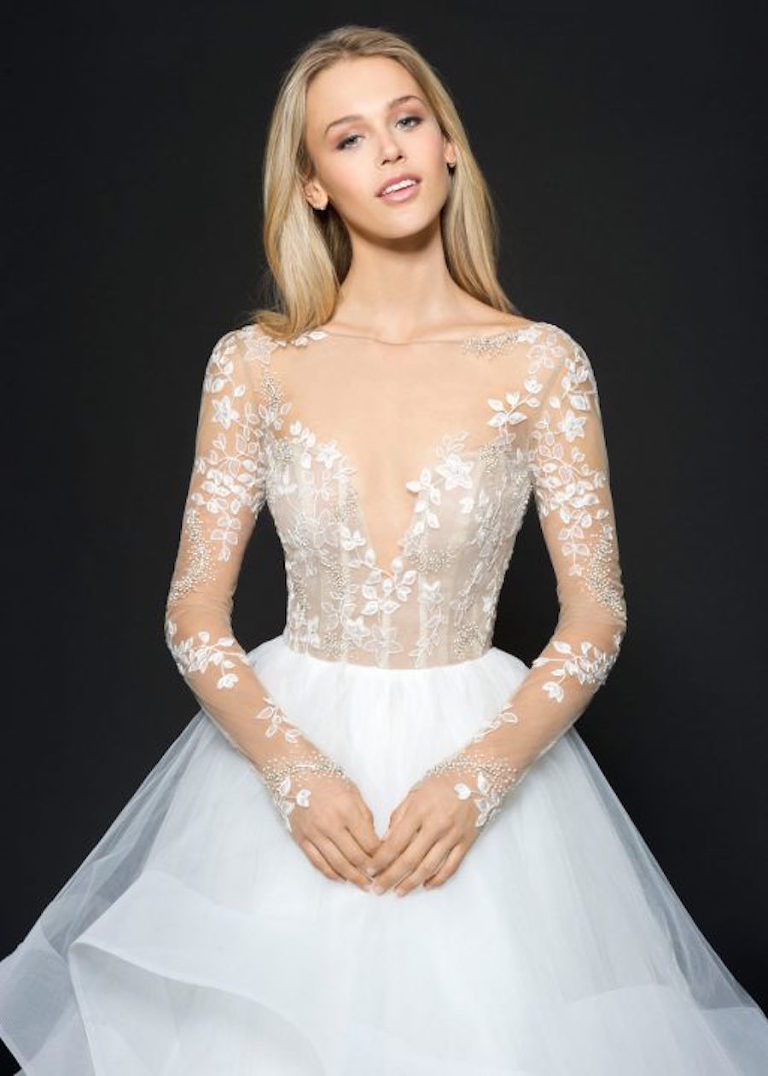 Designer Tampa Bay Couture Long Sleeve Wedding Dress Inspiration