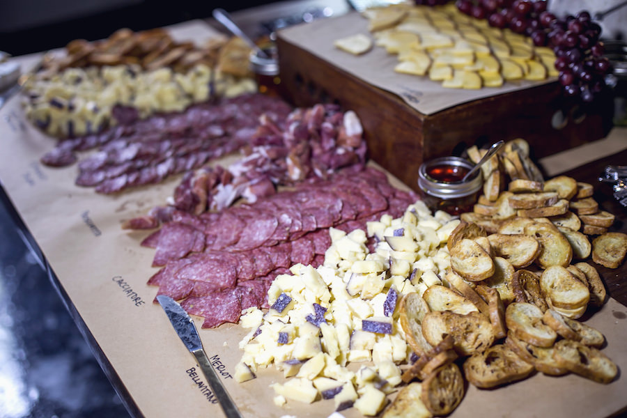 Artisanal Charcuterie Platter of Meat and Cheese | Tampa Wedding and Event Catering Company SaltBlock Catering