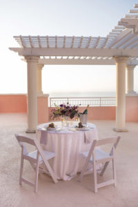 Intimate Engagement Proposal Dinner for Two | Clearwater Beach Wedding Venue Hyatt Regency
