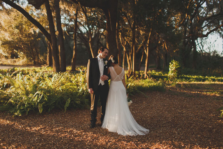 White and Blush Pink Rustic Tampa  Bay  Wedding  Cross 