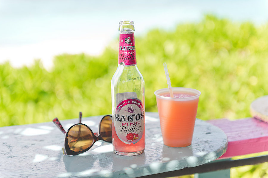 Authentic Sands Pink Beer - Private Boating Excursion in the Abaco Islands | Abaco Beach Resort Bahamas Destination Wedding Venue