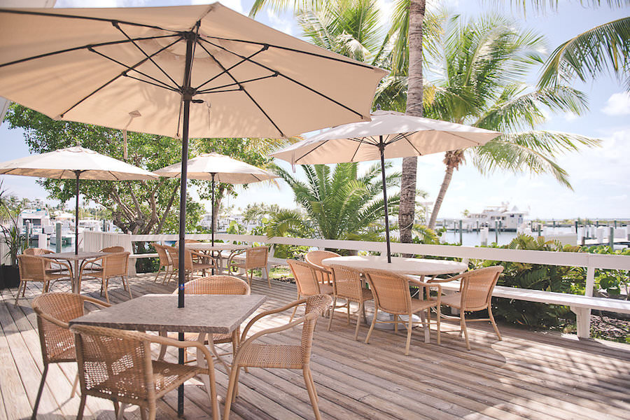 Outdoor Patio Restaurant | Abaco Beach Resort Bahamas Destination Wedding Venue