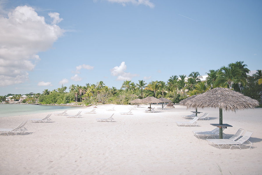 Private Beach and Huts | Abaco Beach Resort Bahamas Destination Wedding Venue