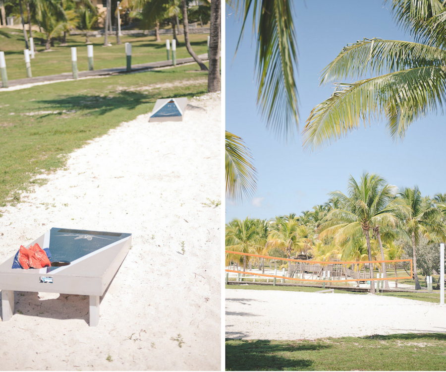 Lawn Games and Beach Volleyball | Abaco Beach Resort Bahamas Destination Wedding Venue