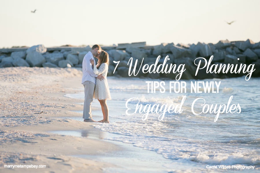 Wedding Planning Advice for Newly Engaged Couples | Tampa Bay Wedding Planning Tips