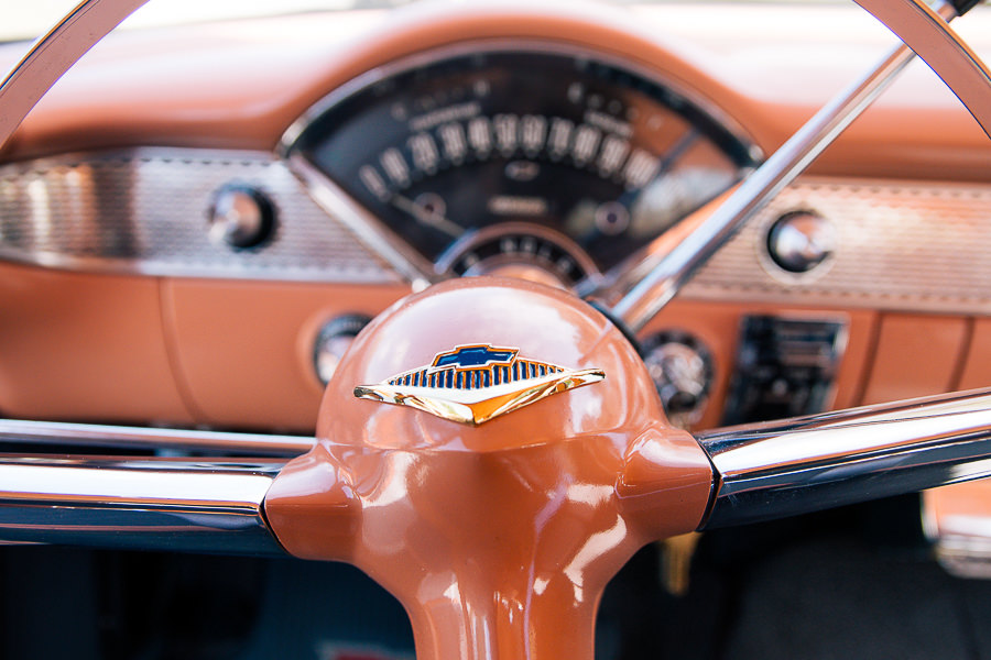 Tampa Vintage Car Wedding Engagement Session