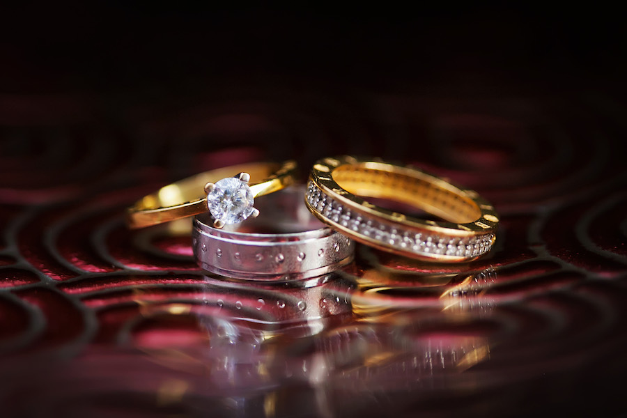 Wedding Bands and Engagement Ring | Tampa Wedding Photographer Limelight Photography