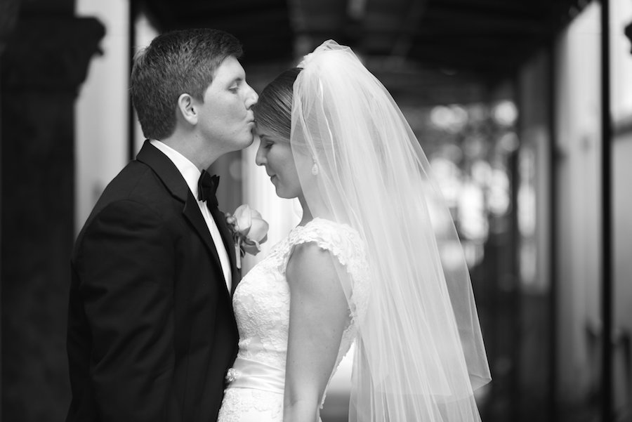 Bride and Groom Wedding Day Portrait | St. Petersburg Wedding Photographer Caroline and Evan Photography