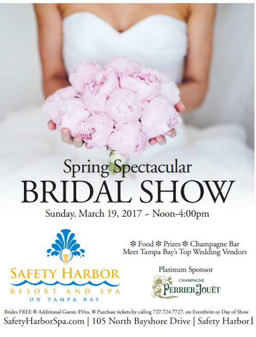 Tampa Bay Bridal Show at Safety Harbor Resort and Spa Sunday March 19, 2017