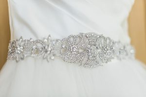 bling wedding belt