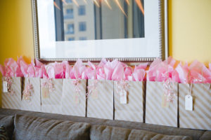 Pink, Ivory and Gold Bridesmaid Gifts
