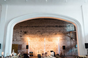 Modern Rustic Wedding Venue with Stage at The Rialto Theatre in Downtown Tampa