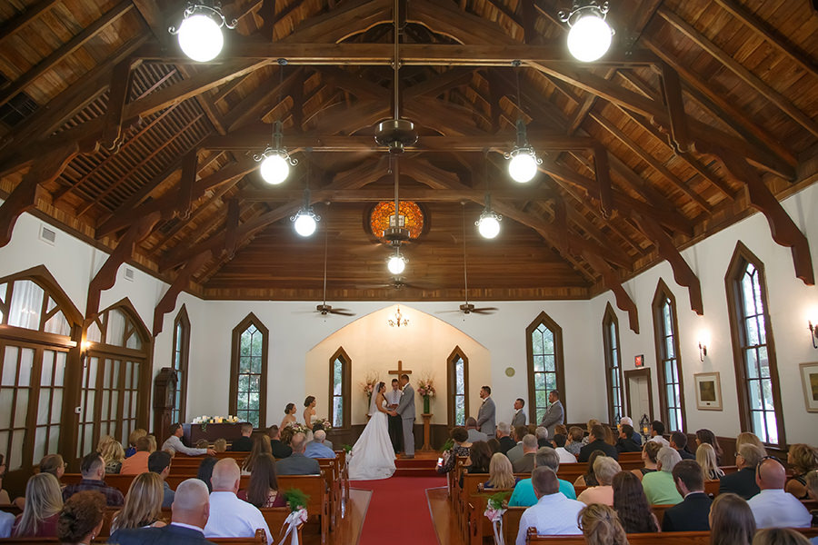 Dunedin Wedding Ceremony Venue Andrew's Memorial Chapel | Clearwater Wedding Photographer Brian C. Idocks Photographics