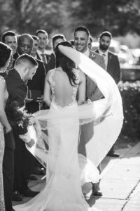 Bride and Groom at Ceremony Wedding Portrait | Tampa Bay Wedding Photographer Marc Edwards Photographs