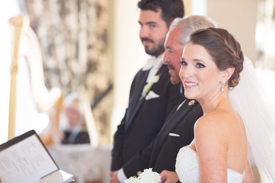 Alessandra Alessi Bridal Wedding Ceremony Portrait | Tampa Bay Wedding Photographer Brandi Image Photography | Planner Parties a la Carte