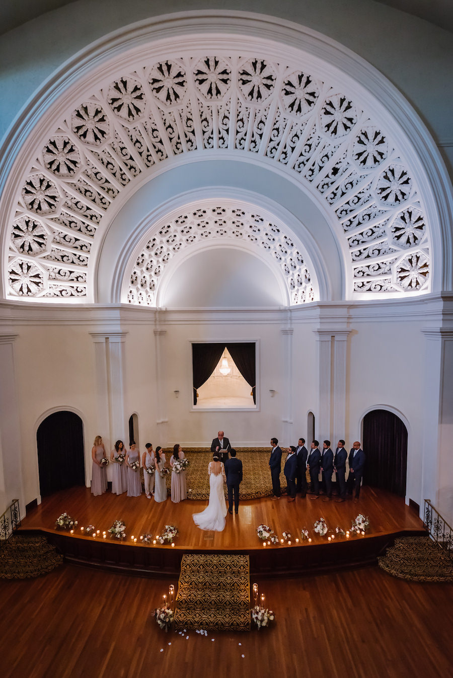 Downtown St. Pete Wedding Ceremony Venue at Mirror Lake Lyceum