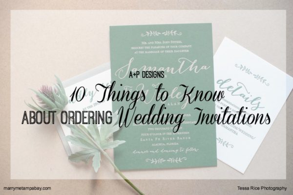 A Guide to Wedding Invitation Printing Methods with Citrus Press Co.