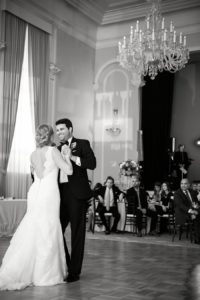 Bride and Groom First Dance Wedding Day Portrait at Palma Ceia Country Club Wedding Venue | Tampa Wedding Photographer Andi Diamond Photography